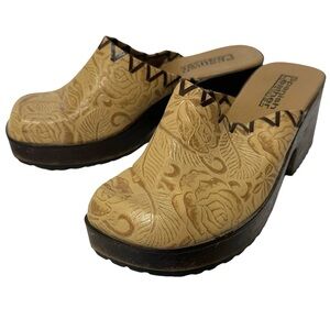 Sergio Zelcer Spanish Leather Mules 7